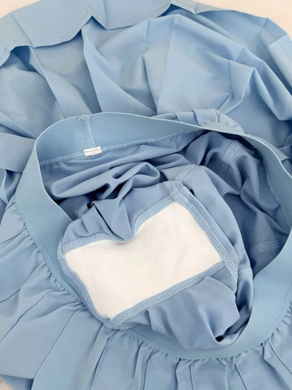 Alo Yoga Varsity Tennis Skirt, Blue Skies